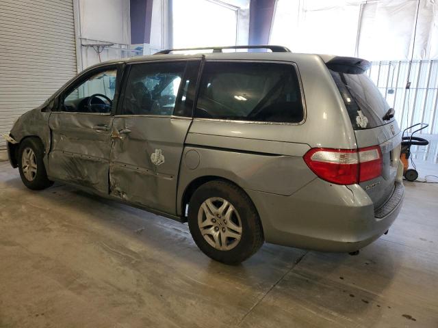 HONDA ODYSSEY EX 2007 silver  gas 5FNRL38457B132819 photo #3