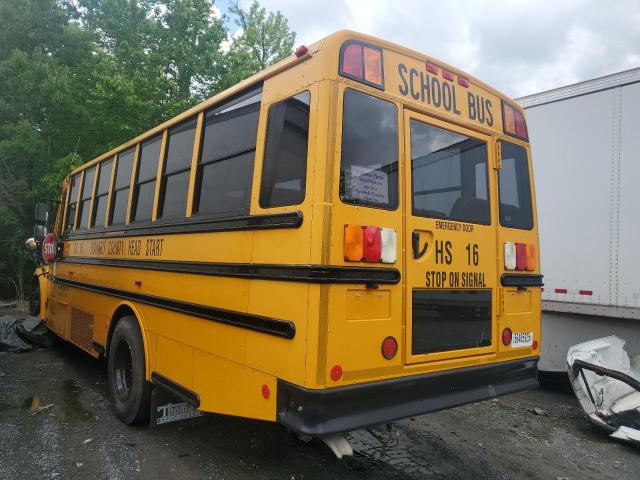 FREIGHTLINER CHASSIS B2 2017 yellow bus diesel 4UZABPDU7HCHP3609 photo #4