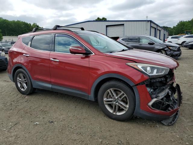 Vin: 5xyzu3lb3hg407147, lot: 56712445, hyundai santa fe 20174