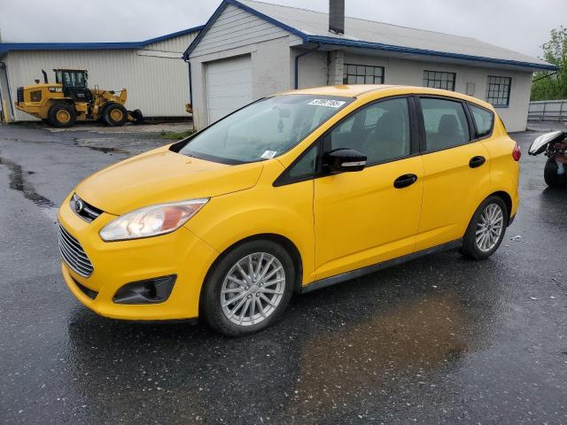 FORD C-MAX SE 2015 yellow hatchbac hybrid engine 1FADP5AU4FL116634 photo #1