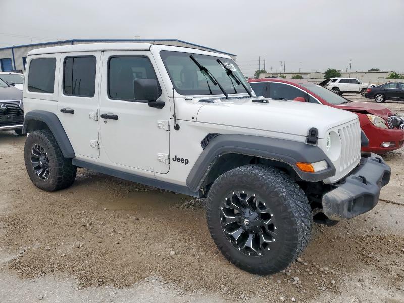 Vin: 1c4hjxdn7mw722275, lot: 54663505, jeep wrangler sport 20214