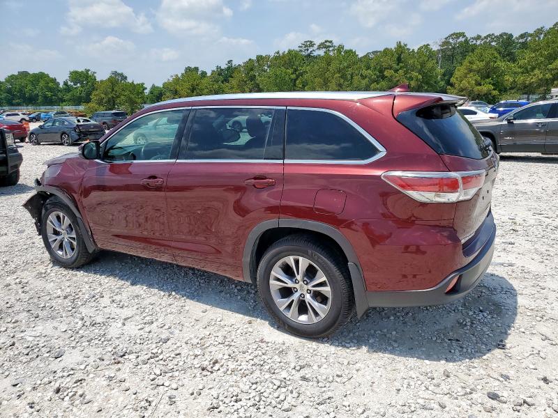 Vin: 5tdkkrfh6fs051092, lot: 57098865, toyota highlander xle 20152