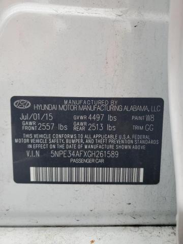 5npe34afxgh261589 - 2016 Hyundai Sonata Sport - #56028185