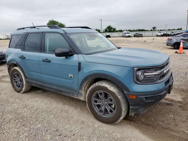 Vin: 3fmcr9b65mra16267, lot: 58597815, ford bronco big bend 20214