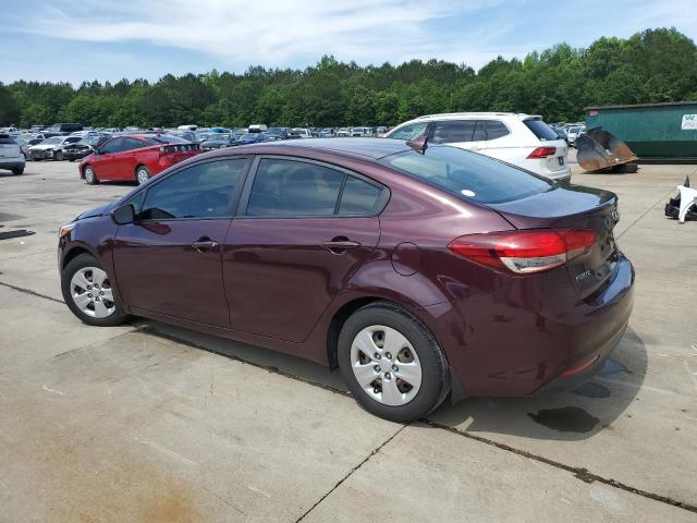 Vin: 3kpfk4a78je257987, lot: 56392345, kia forte lx 20182
