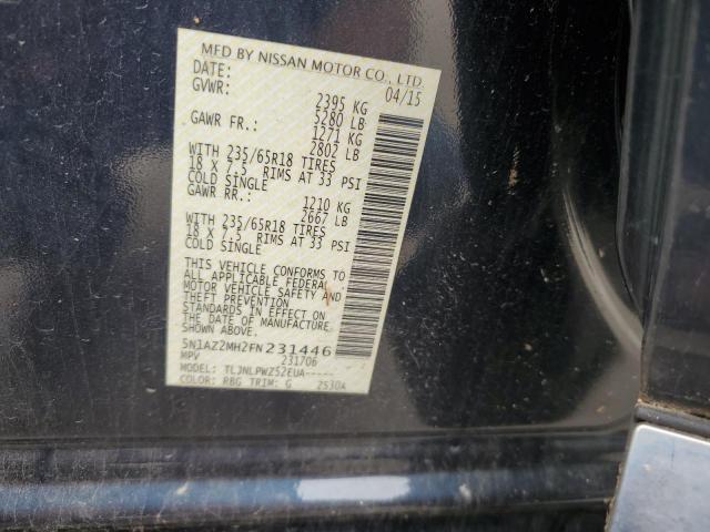 2015 NISSAN MURANO S - 5N1AZ2MH2FN231446