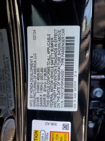 2024 HONDA ACCORD HYB - 1HGCY2F59RA042521