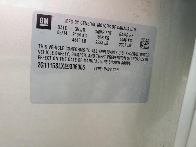 2014 CHEVROLET IMPALA LT - 2G1115SLXE9306005