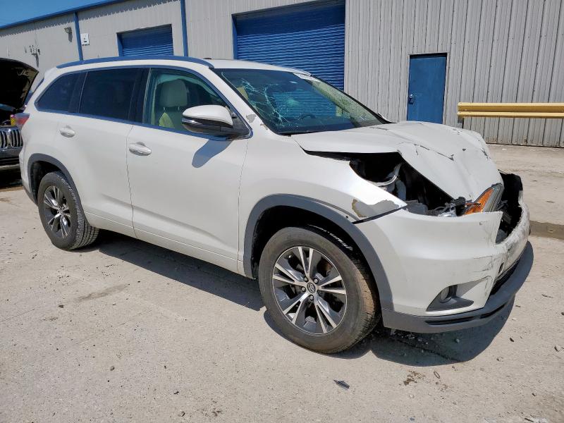 Vin: 5tdkkrfh2gs135976, lot: 56039325, toyota highlander xle 20164