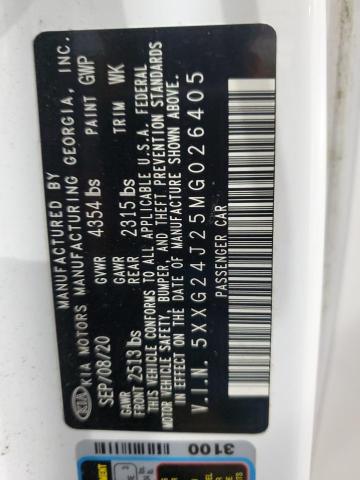 2021 KIA K5 LX 5XXG24J25MG026405