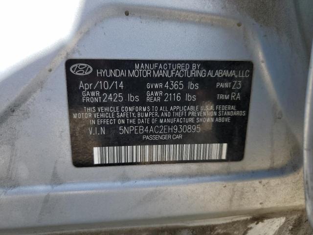 2014 HYUNDAI SONATA GLS - 5NPEB4AC2EH930895