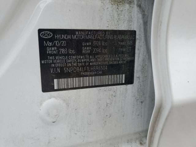 2020 HYUNDAI ELANTRA SE - 5NPD84LF1LH596504