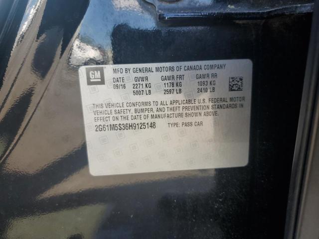 2017 CADILLAC XTS LUXURY 2G61M5S36H9125148