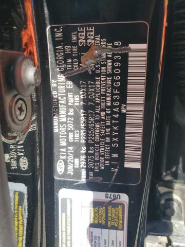 2015 KIA SORENTO LX - 5XYKT4A63FG609368