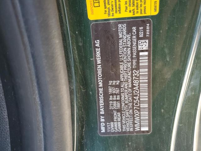 2018 MINI COOPER S WMWXP7C54J2A48732