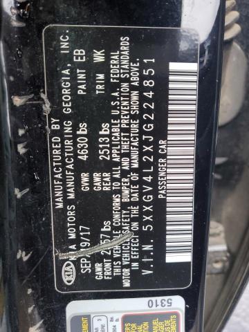 2018 KIA OPTIMA SXL 5XXGV4L2XJG224851