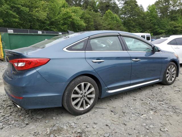 Vin: 5npe34af1gh418345, lot: 58118495, hyundai sonata sport 20163