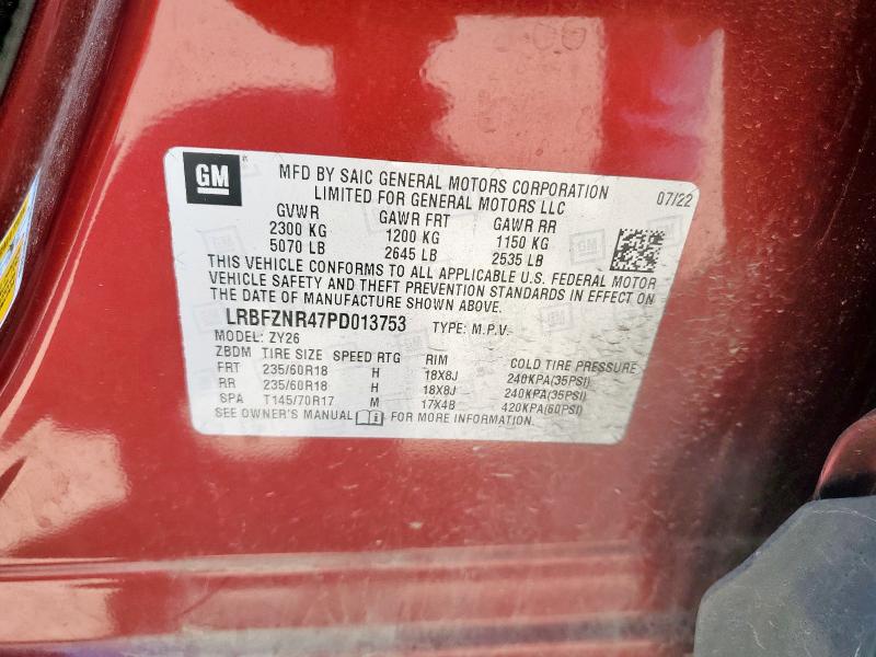2023 BUICK ENVISION E LRBFZNR47PD013753