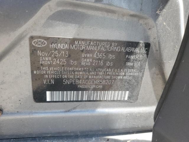 2014 HYUNDAI SONATA GLS - 5NPEB4AC0EH858207