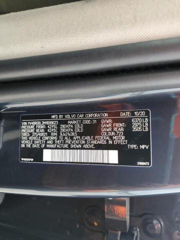 2021 VOLVO XC90 T8 RE YV4BR00L2M1699623