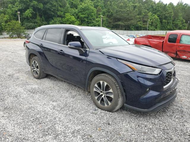 Vin: 5tdgzrah3ns544221, lot: 57222185, toyota highlander xle 20224