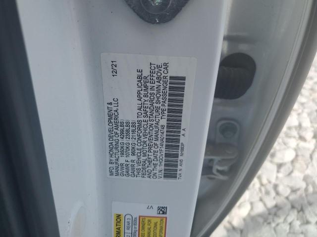 2022 HONDA ACCORD LX - 1HGCV1F14NA014748