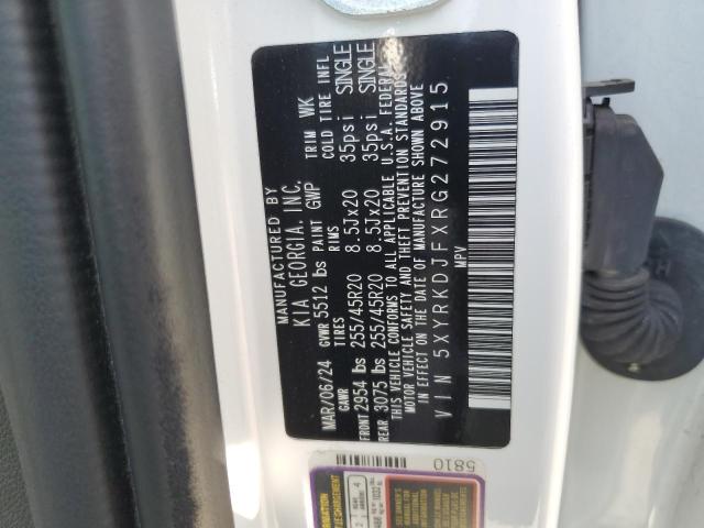 2024 KIA SORENTO SX 5XYRKDJFXRG272915