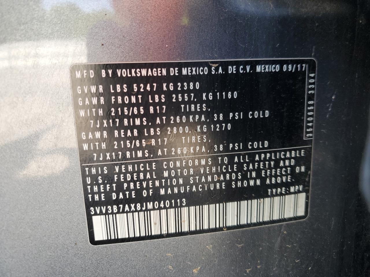 VOLKSWAGEN TIGUAN SE