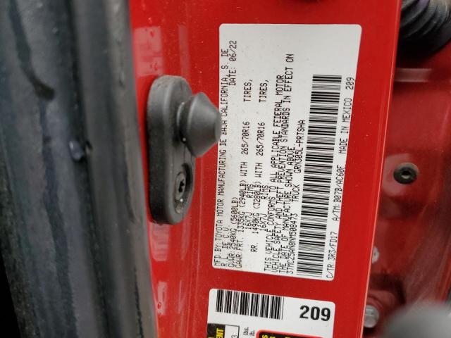 2022 TOYOTA TACOMA DOU - 3TMCZ5AN8NM508473