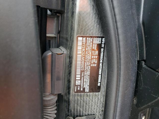 2018 BMW I3 REX WBY7Z4C52JVD95923
