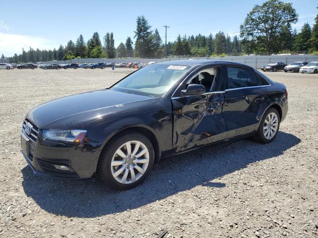 AUDI A4 PREMIUM 2013 black  flexible fuel WAUAFAFL0DN049585 photo #1