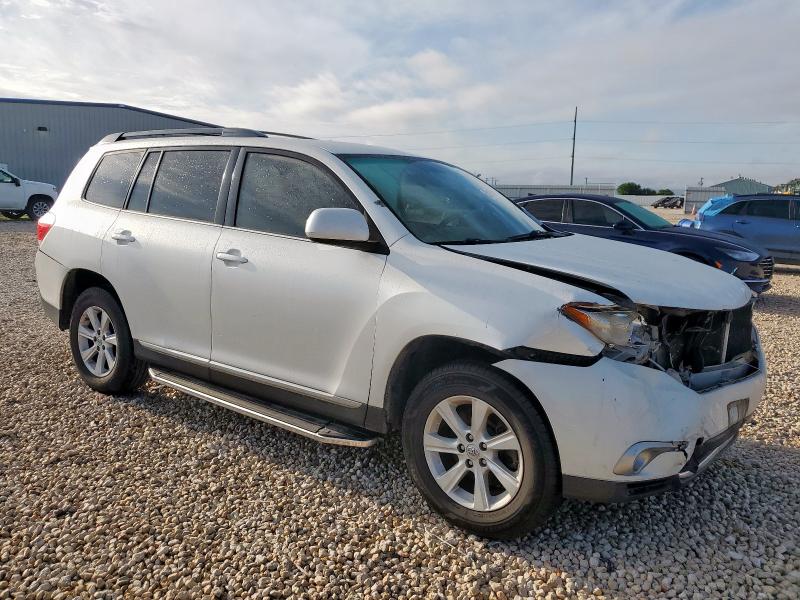 Vin: 5tdzk3eh0ds137038, lot: 58186665, toyota highlander base 20134