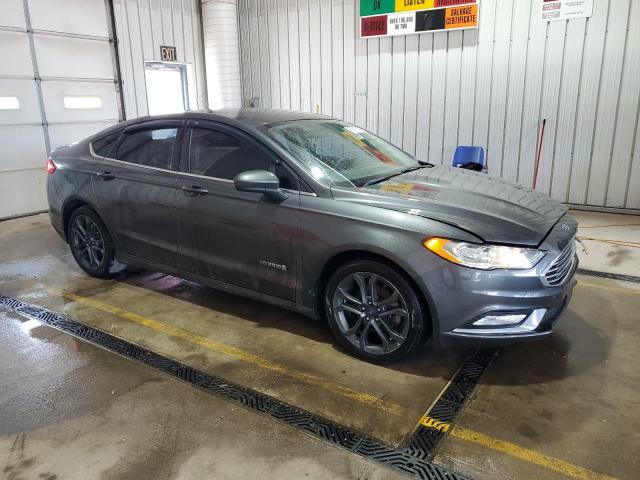 Vin: 3fa6p0lu7jr155687, lot: 55419805, ford fusion se hybrid 20184