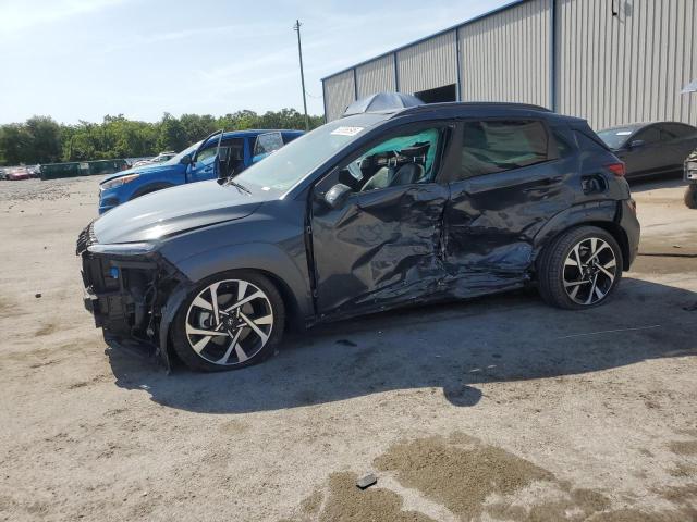 Vin: km8k53a36nu837643, lot: 58386595, hyundai kona limited 2022 img_1