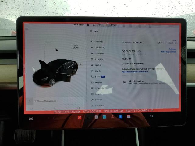 2019 TESLA MODEL 3 - 5YJ3E1EA7KF412426