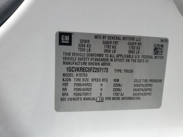 2015 CHEVROLET 1500 1GCVKREC6FZ297173