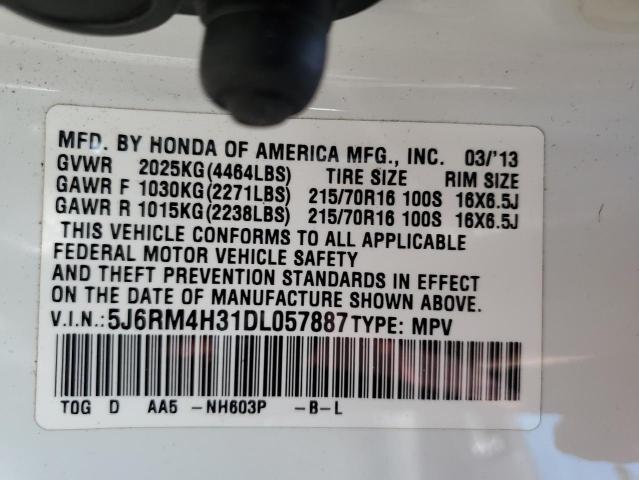 2013 HONDA CR-V LX - 5J6RM4H31DL057887