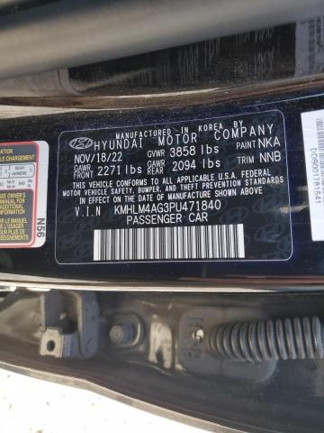 2023 HYUNDAI ELANTRA SE KMHLM4AG3PU471840