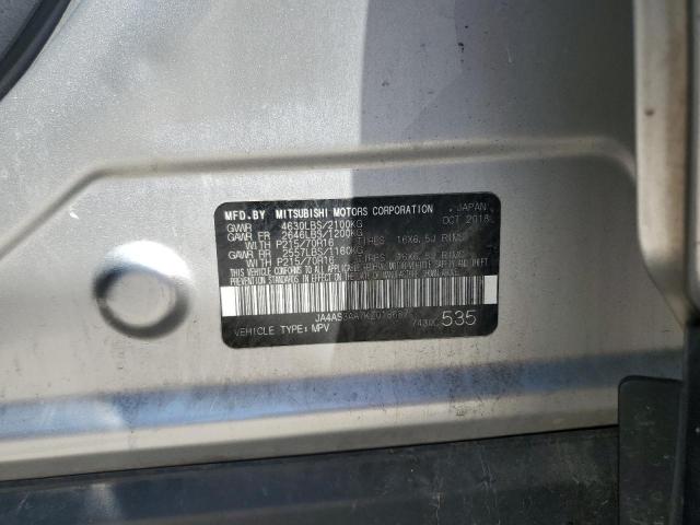 2019 MITSUBISHI ECLIPSE CR JA4AS3AA7KZ018687