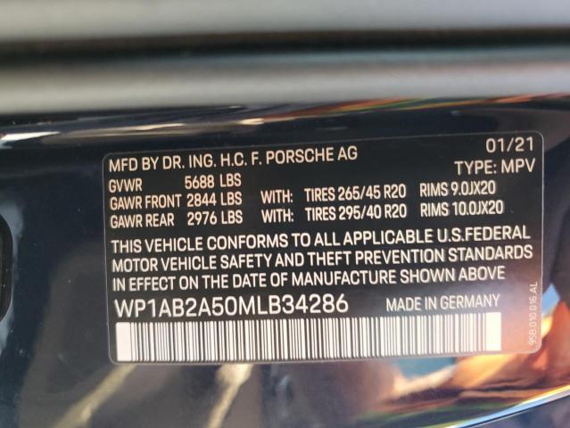 2021 PORSCHE MACAN S - WP1AB2A50MLB34286