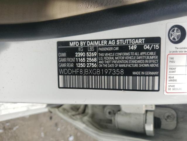 2016 MERCEDES-BENZ E 350 4MAT - WDDHF8JBXGB197358