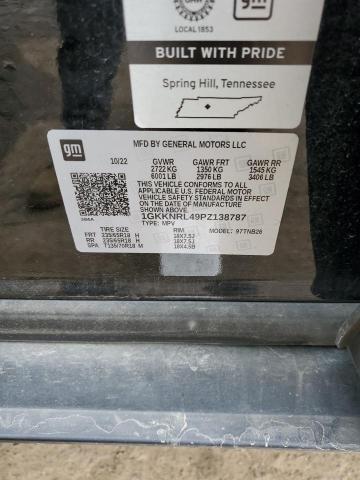 2023 GMC ACADIA SLE 1GKKNRL49PZ138787