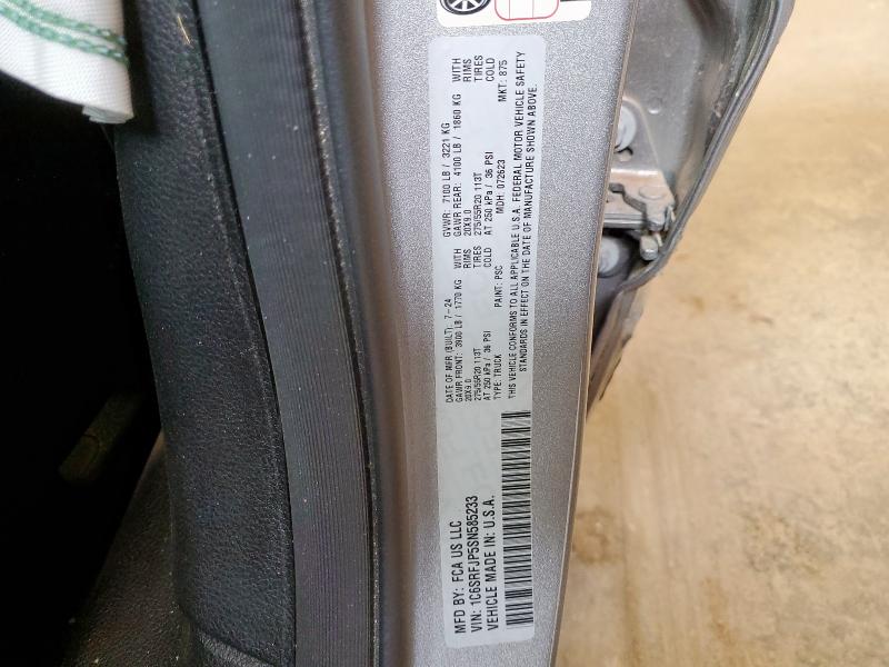 2025 RAM 1500 LARAM 1C6SRFJP5SN585233