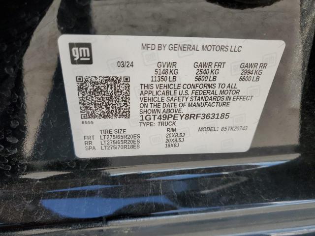 2024 GMC SIERRA K25 - 1GT49PEY8RF363185