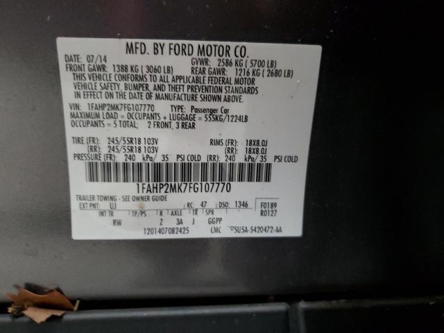2015 FORD TAURUS POL - 1FAHP2MK7FG107770