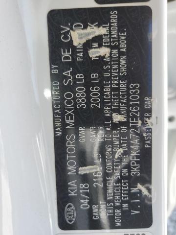2018 KIA FORTE LX 3KPFK4A72JE261033