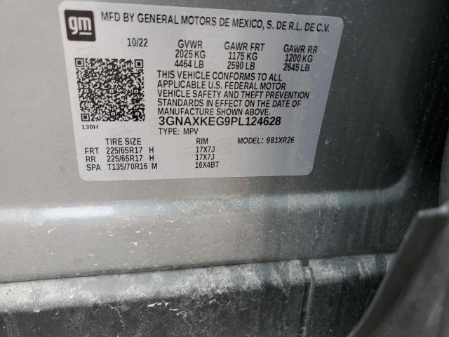 2023 CHEVROLET EQUINOX LT - 3GNAXKEG9PL124628