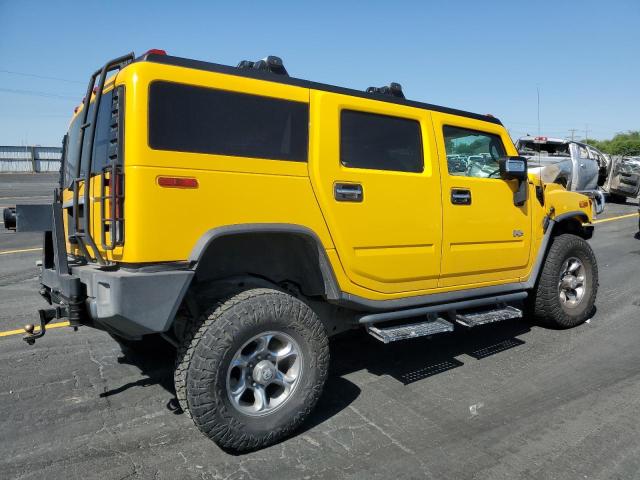 HUMMER H2 2004 yellow  gas 5GRGN23U64H111989 photo #4
