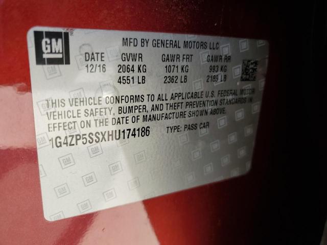 2017 BUICK LACROSSE E 1G4ZP5SSXHU174186
