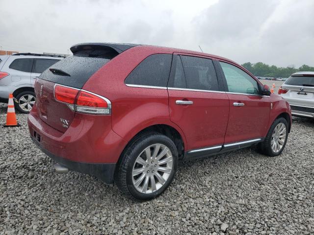 Vin: 2lmdj8jk6dbl01017, lot: 58862985, lincoln mkx 20133